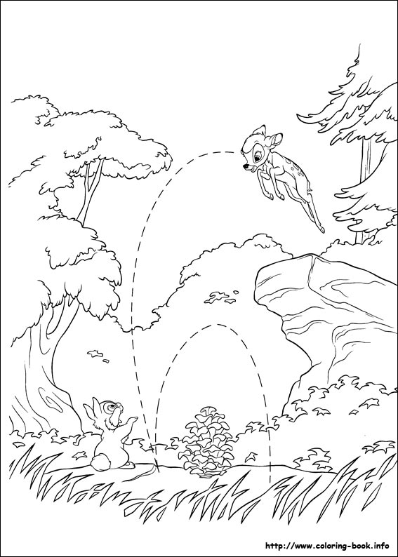 Bambi 2 coloring picture